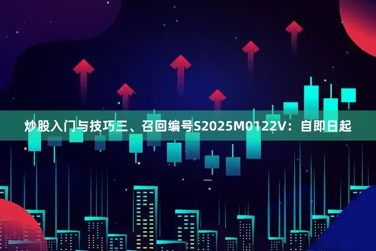 炒股入门与技巧三、召回编号S2025M0122V：自即日起